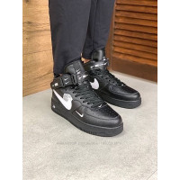 Nike Air Force 1 Mid 07 LV8 Black